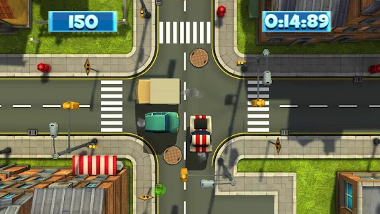 Free Car Traffic City On Fire Red APK for Android