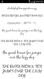 Fonts for FlipFont 19