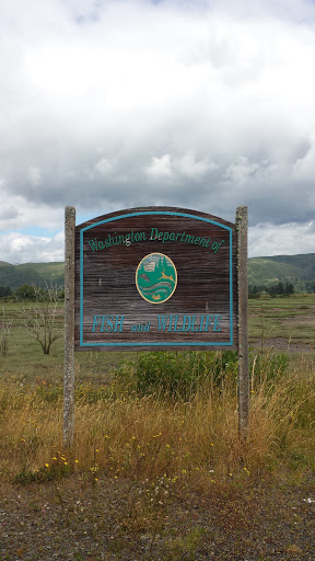 WDFW Sign at Potter Slough Reclamation