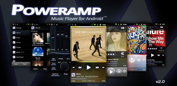 PowerAMP Full v2.0.5-build-488 and Widget Pack/Classic Skin apk