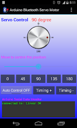 Arduino Bluetooth Servo Motor poster 1