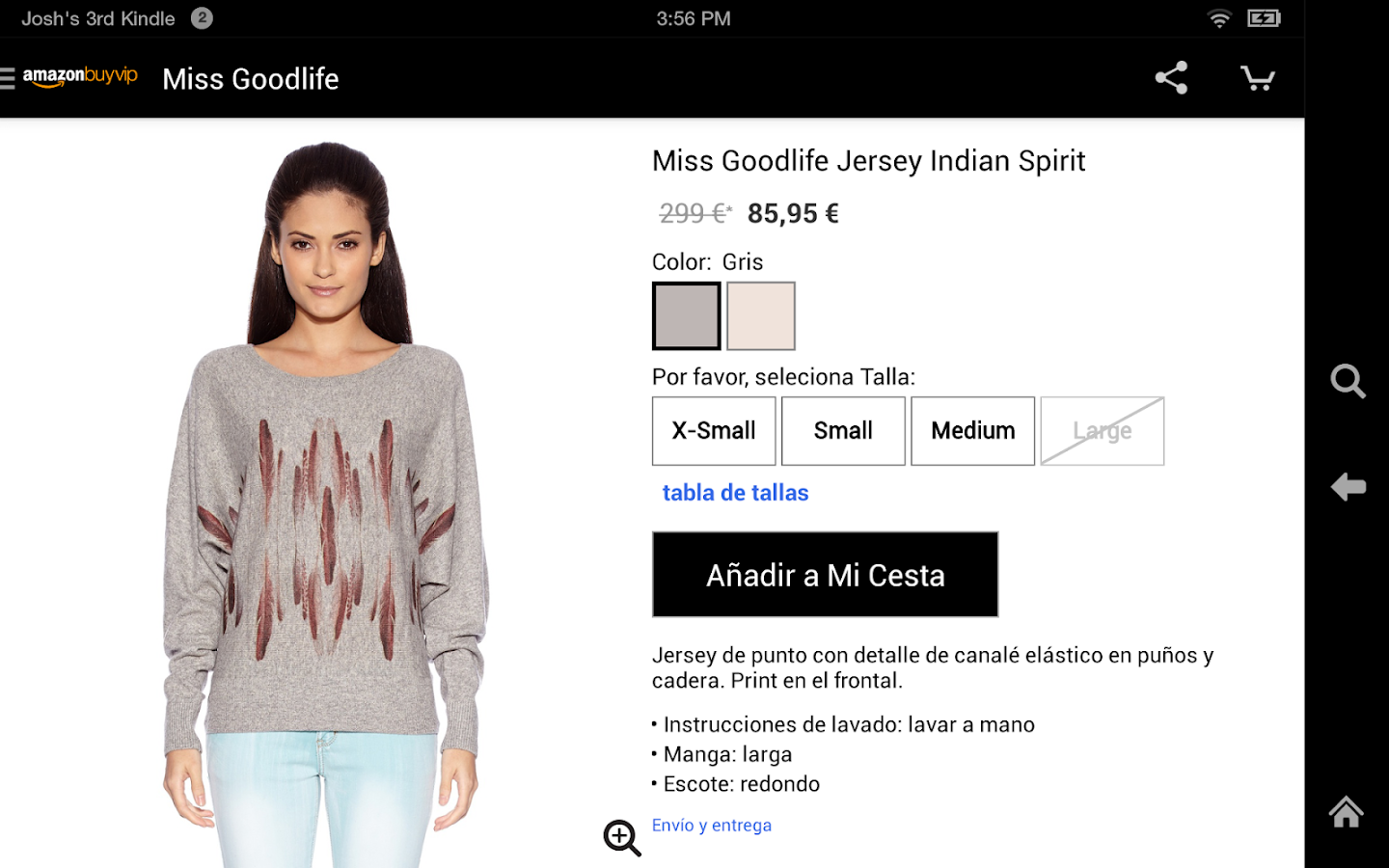   Amazon BuyVIP – Capture d'écran 