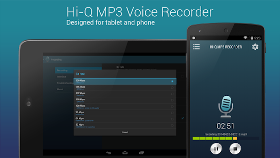 Hi-Q MP3 Voice Recorder Full