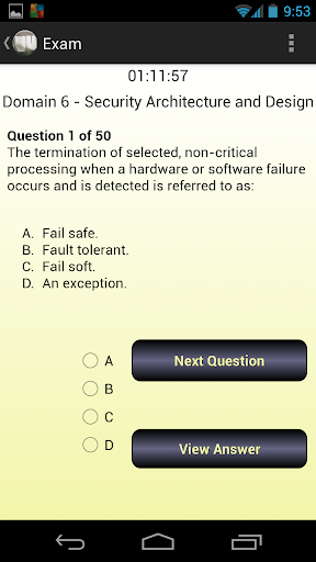 CISSP Evaluator Domain 6