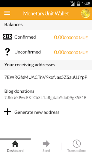 MonetaryUnit Wallet