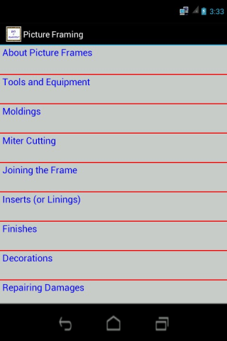 Picture Framing - DIY