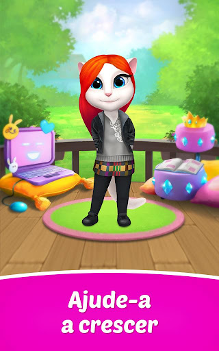  Minha Talking Angela: captura de tela 