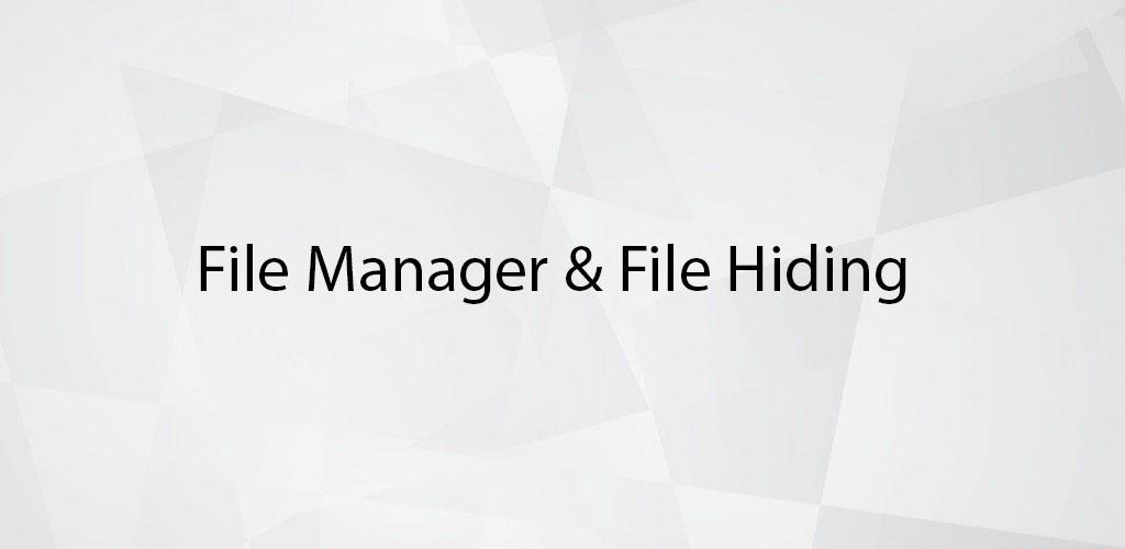 File Manager & Hide File Latest version for Android Download APK