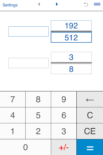 Simplify fractions calculator