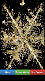 Snowflakes HD Wallpapers poster 5