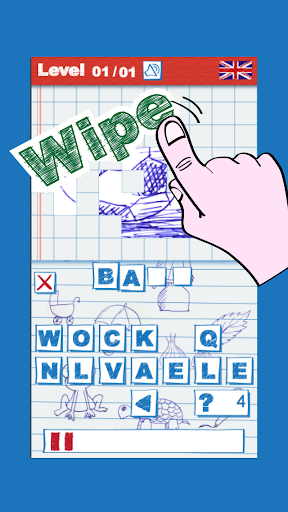 Wipe the doodle