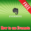 How to use Evernote icon