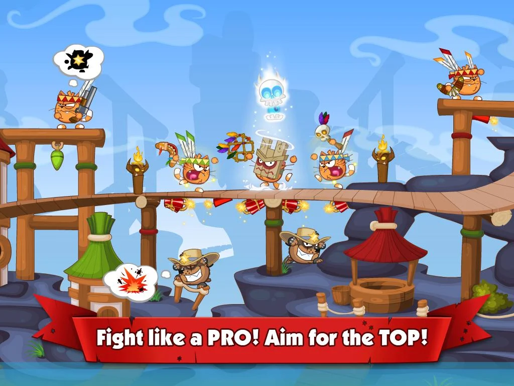 Wormix - screenshot