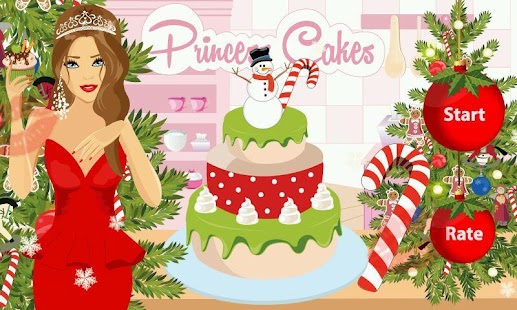 Princess Cakes Christmas