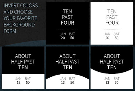 Fuzzy Face - Word Watch Face Screenshots 2