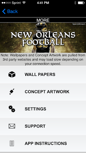 【免費運動App】New Orleans Football STREAM+-APP點子