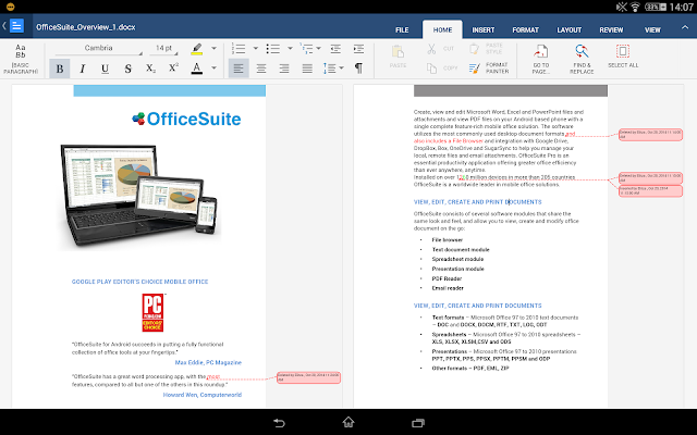OfficeSuite 8 + PDF to Word-screenshot
