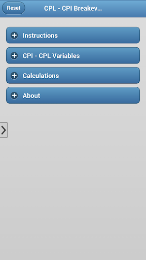 CPL-CPIBreakevenCalculator