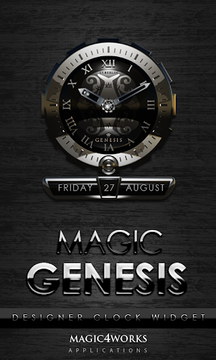 Genesis designer Clock Widget