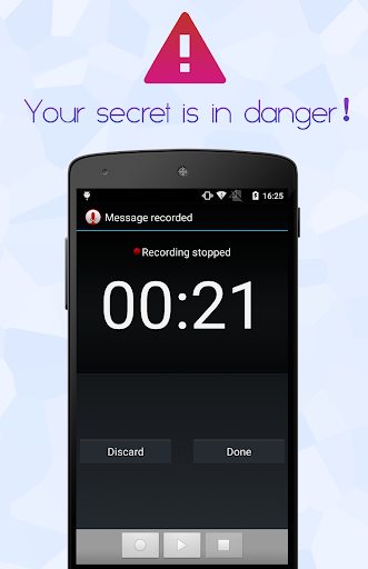 Voice Recorder Lock