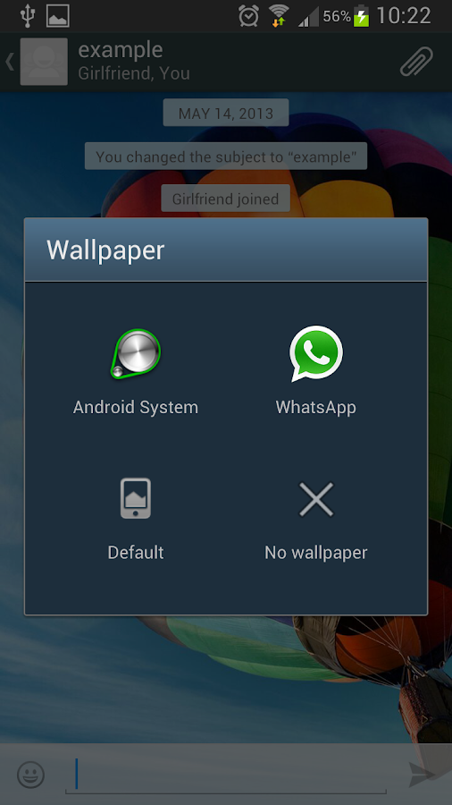 WhatsApp Wallpapers HD - screenshot