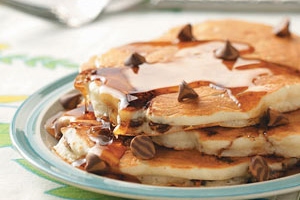 Banana Chip Pancakes