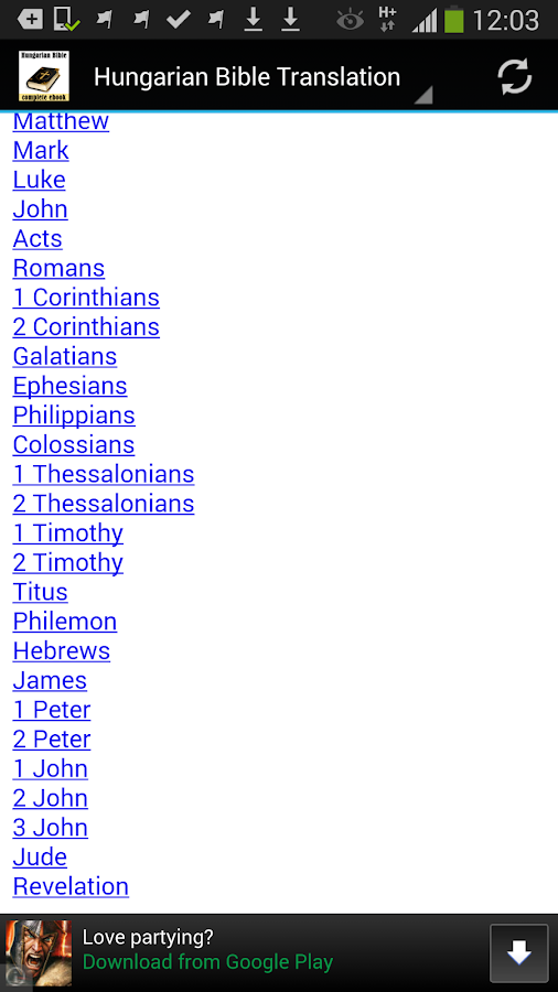 Hungarian Bible Translation - Android Apps on Google Play