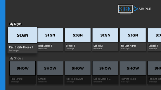 SignSimple.com for Android TV Screenshots 2