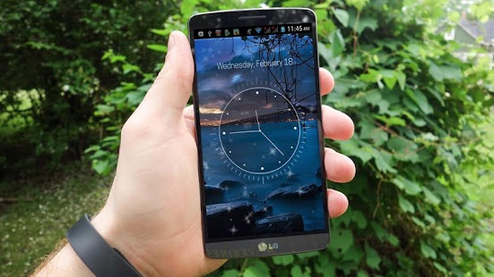 Free Ocean Night HD Analog Clock APK