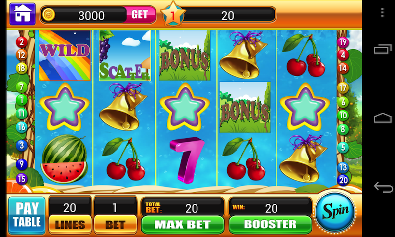 Free slots fruits