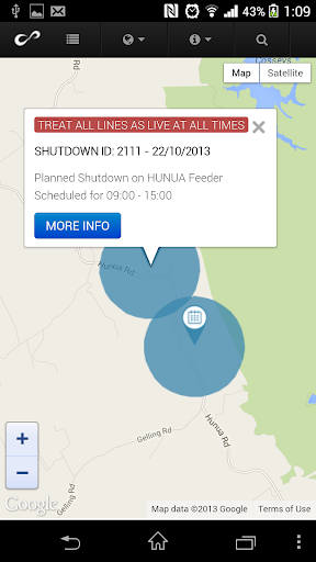 Counties Power Outages