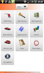 Car manager (mileage,expenses) - screenshot thumbnail