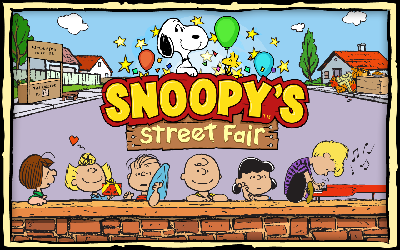Snoopy's Street Fair - screenshot
