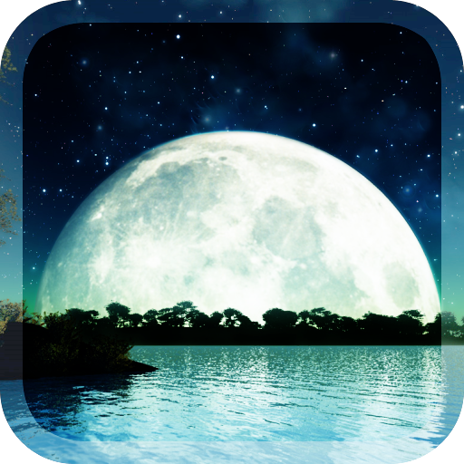 Bright Moon Live Wallpaper 個人化 App LOGO-APP開箱王
