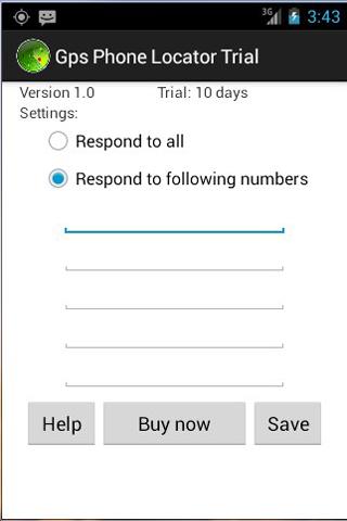GPS Phone Locator Trial