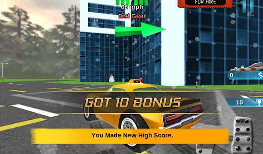 3D Santa Taxi Drive Screenshots 7