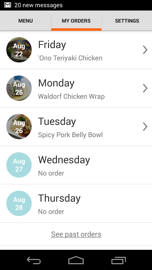    EAT Club- screenshot  