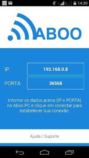 Aboo - Transferência Wi-Fi