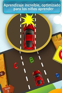 Juego de carro alfabeto, niños Screen 3