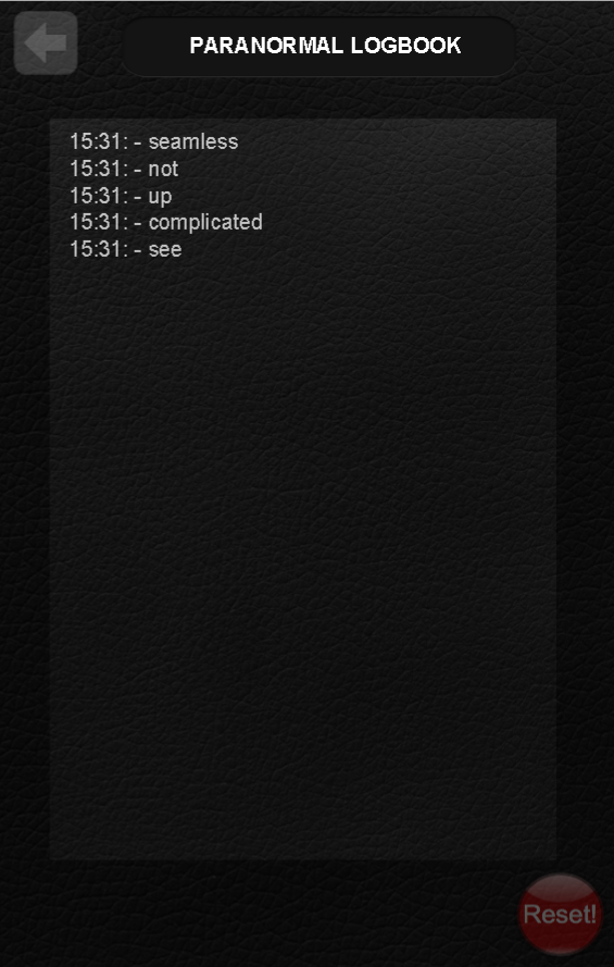 PhenVox Ghost Box Screen 2