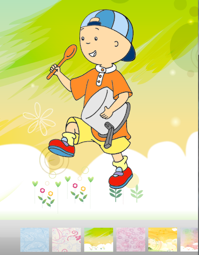 【免費家庭片App】Caillou Coloring Book-APP點子