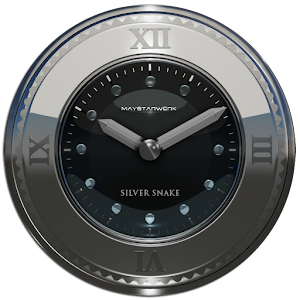 silver snake clock widget Download gratis mod apk versi terbaru