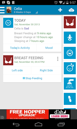 Baby Care - Log and Tracker