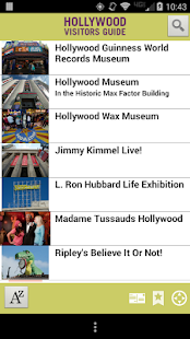 Hollywood Visitors Guide Screenshots 1
