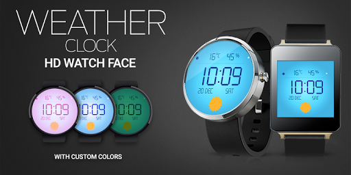 Weather Clock HD Watch Face