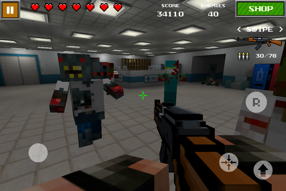 Pixlgun 3D - Survival Shooter - Screenshot