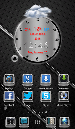 TSF Shell HD Theme Chrome