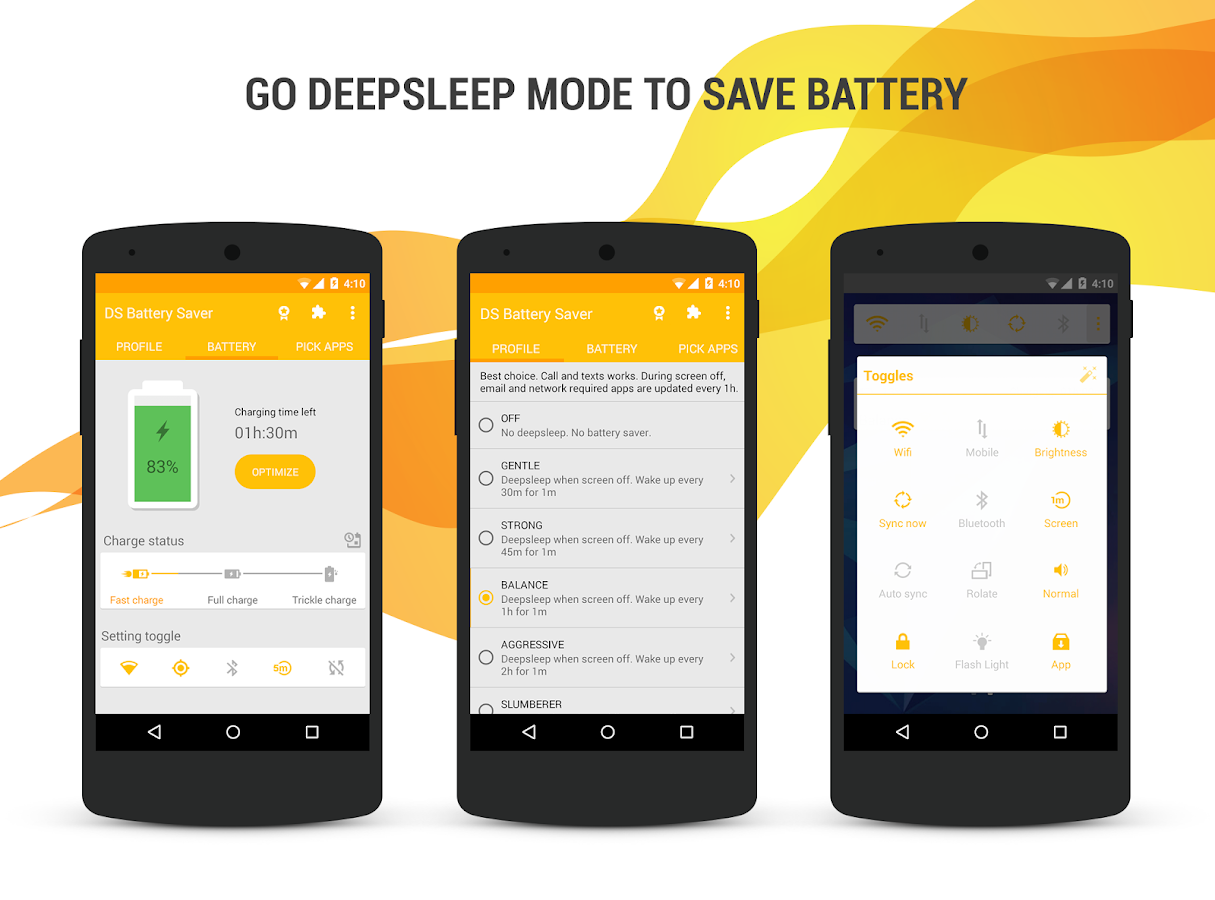 Deep Sleep Battery Saver - screenshot