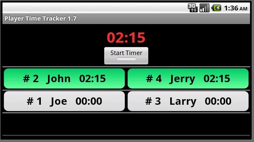 Player Time Tracker Screen 3