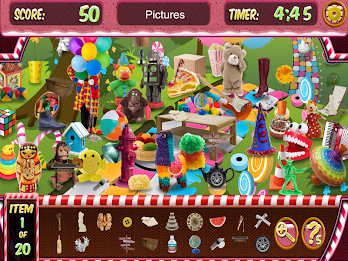 Hidden Objects World of Candy - Seek & Find Games poster 11